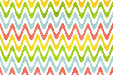 Sulu Boya çizgili arka plan, chevron.