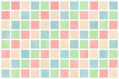 Sulu Boya geometrik desen.