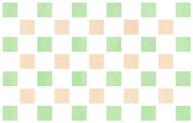 Sulu Boya geometrik desen.