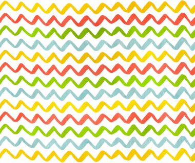 Sulu Boya çizgili arka plan, chevron.