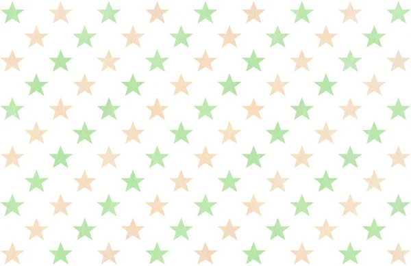 Akvarell csillag minta. — Stock Fotó