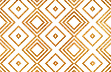 Geometrik altın desen.