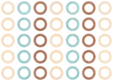 suluboya daireler desen.