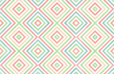 Sulu Boya geometrik desen.