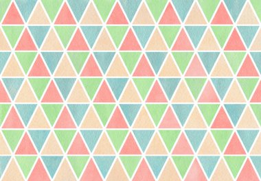 suluboya üçgen desen.