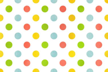 suluboya polka dot arka plan.