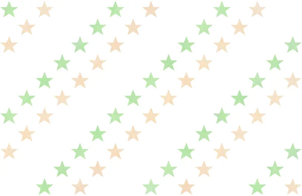 Watercolor stars pattern.