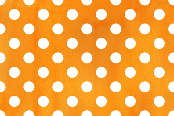 Aquarel polka dot achtergrond. — Stockfoto