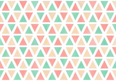 suluboya üçgen desen.