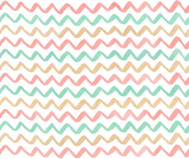Sulu Boya çizgili arka plan, chevron.