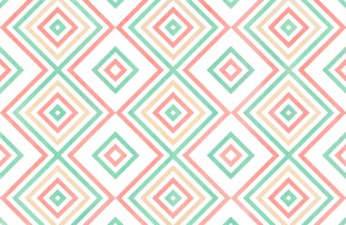 Sulu Boya geometrik desen.