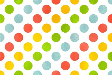 suluboya polka dot arka plan.