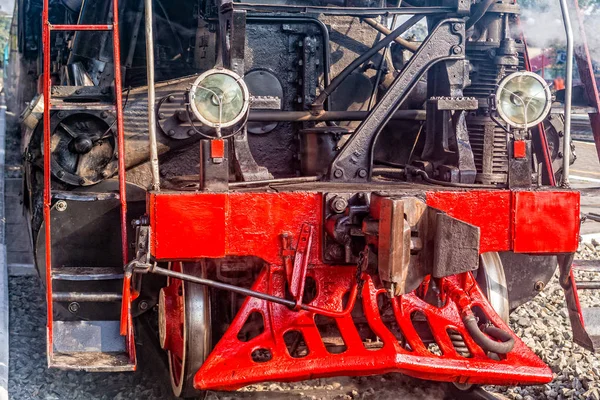 Detail of old steam locomotive. — Stock Photo, Image