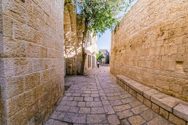 Calle Vida en las calles de Jerusalén . — Foto de Stock