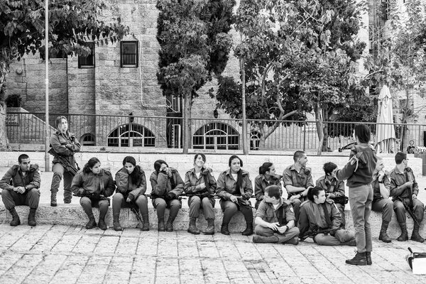 Уличная жизнь на улицах Иерусалима
.