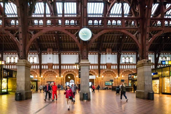 Copenhagen central railway station, Denmark — Stock Photo, Image