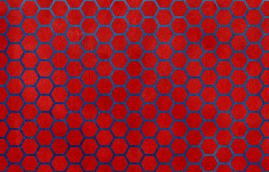 Sulu Boya geometrik tarak desen.