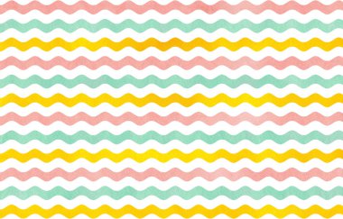 Suluboya dalgalı çizgili arka plan.