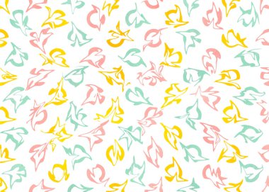 suluboya soyut desen.