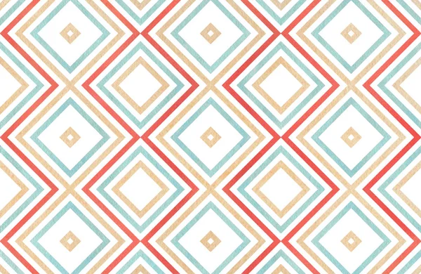 Sulu Boya geometrik desen.