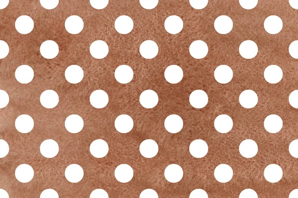 Watercolor polka dot background.