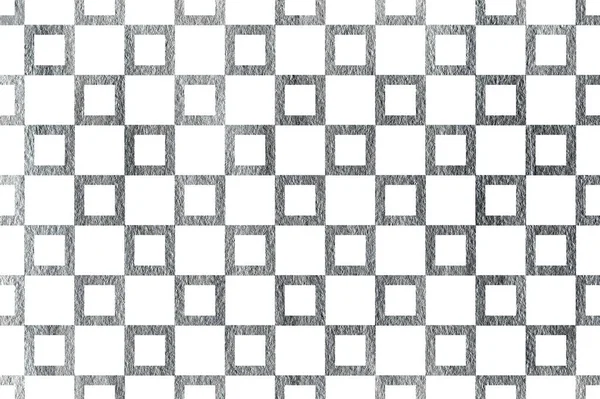 Stříbrné lakované čtvercový vzor. — Stock fotografie
