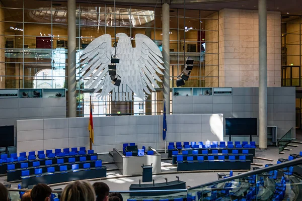 Berlin Germany December 2019 Meeting Place German Parliament Bundestag Reichstag — Stock Photo, Image