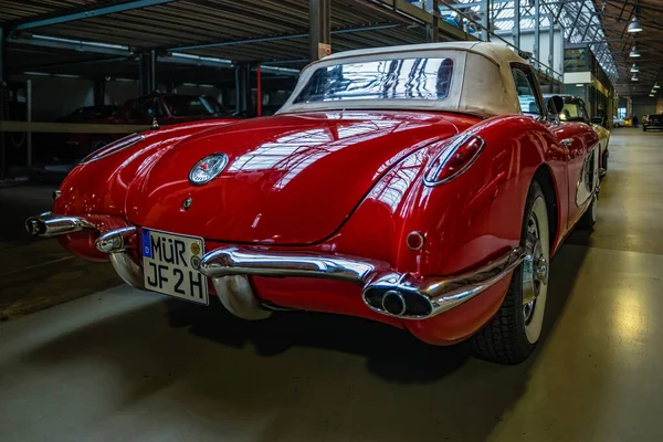 Berlin Germany December 2019 Classic Remise Berlin Center Vintage Cars — Stock Photo, Image