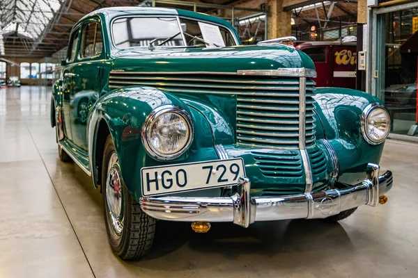 Berlin Germany December 2019 Classic Remise Berlin Center Vintage Cars — Stock Photo, Image