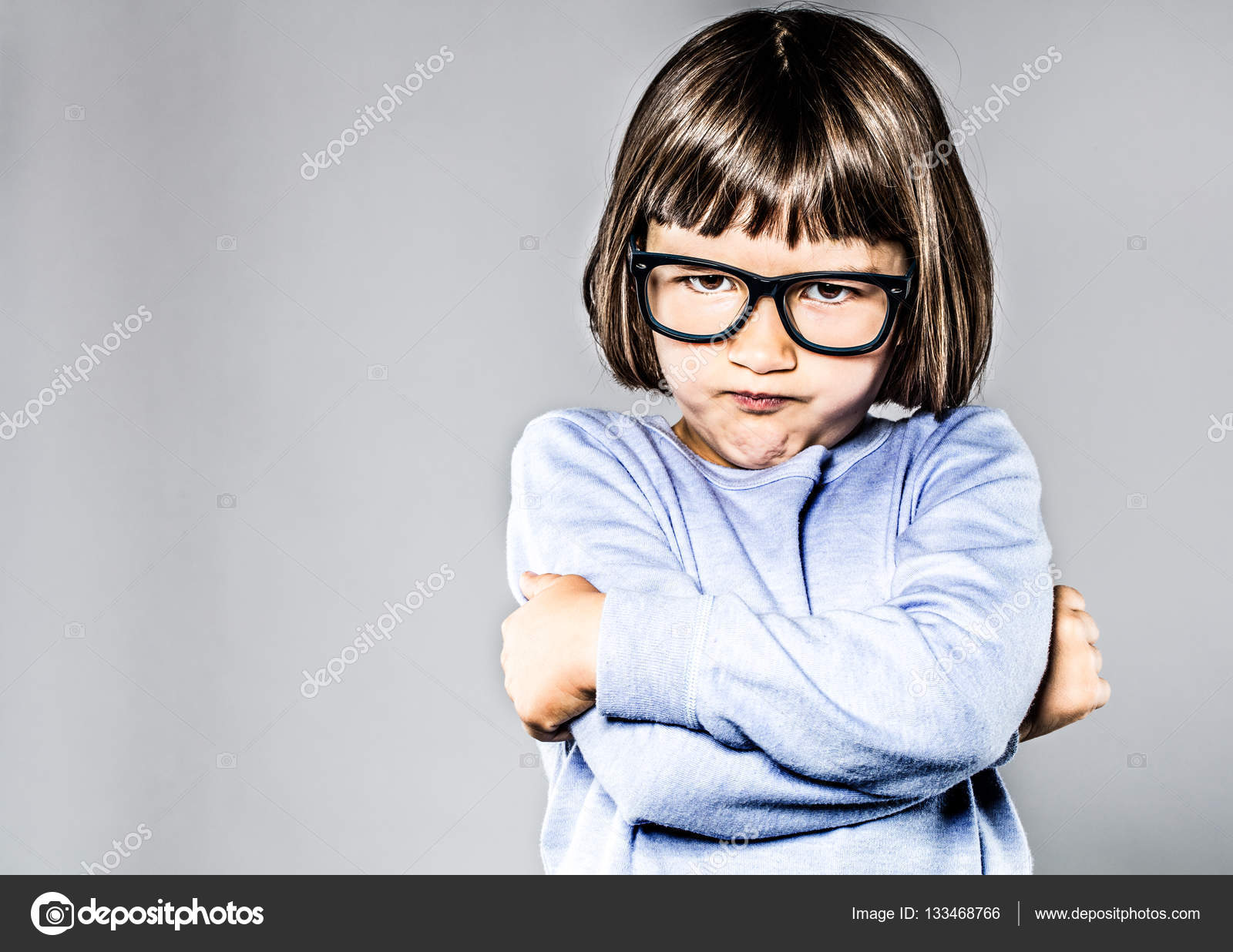 Pouting Arms Crossed
