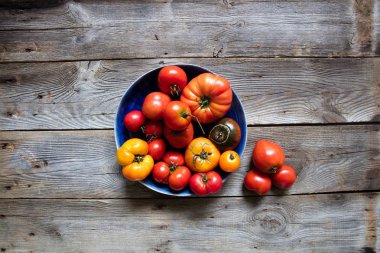 Organik Akdeniz mutfağı ve sağlıklı Bahçe, Natürmort görünümü,