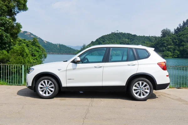 BMW x3d 2016 fahren Testtag — Stockfoto