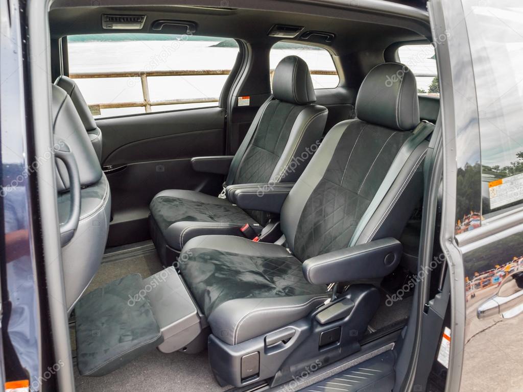 Toyota Previa 2016 Interior Seat Stock Editorial Photo