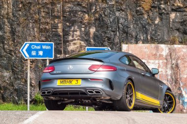 Mercedes-Amg C 63 S Coupe sürücü gün