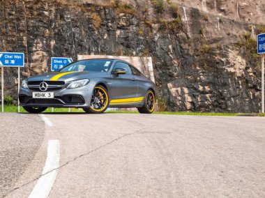 Mercedes-Amg C 63 S Coupe sürücü gün