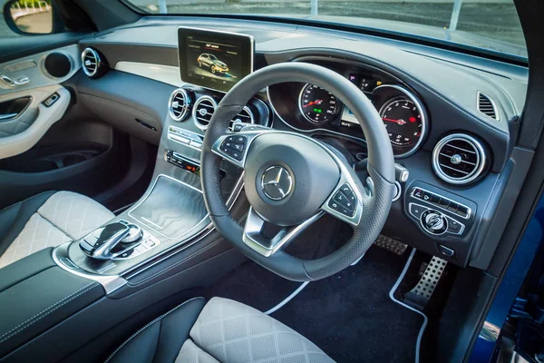 Mercedes-Benz Glc 250 Coupe Interior — Fotografia de Stock