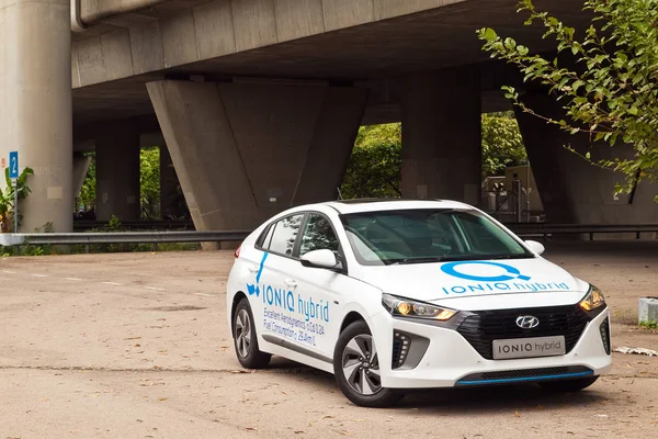 Día de unidad Ioniq híbrido de Hyundai — Foto de Stock