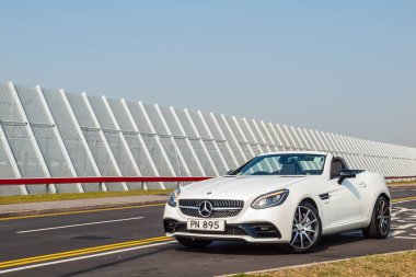 Mercedes-AMG SLC 43 2017 Test Drive Day clipart
