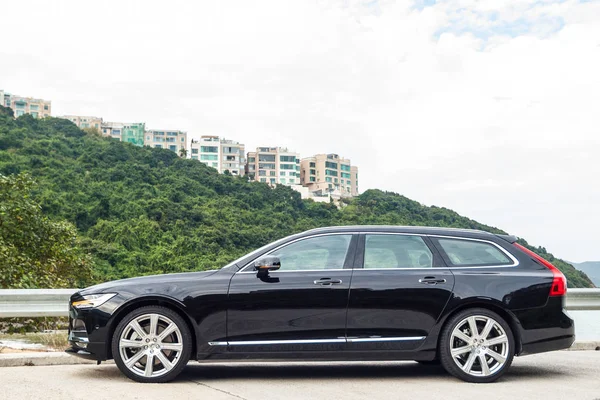 Volvo V90 2017 Test Drive día — Foto de Stock