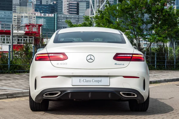 Mercedes-Benz E-třídy Coupe 2017 Test Drive den — Stock fotografie