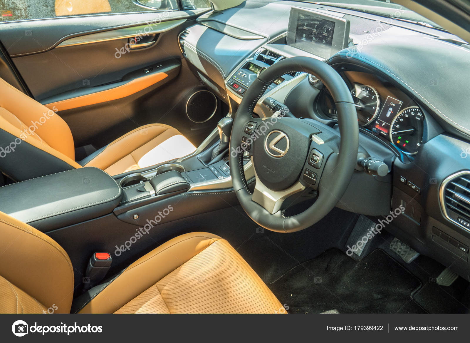 Lexus Nx 300 2017 Interior Stock Editorial Photo