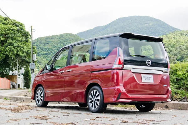 Día de la unidad de la prueba de Nissan Serena 2017 — Foto de Stock