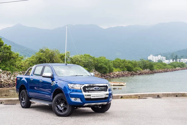 Ford Ranger Master Edition 2017 Test Drive dzień — Zdjęcie stockowe