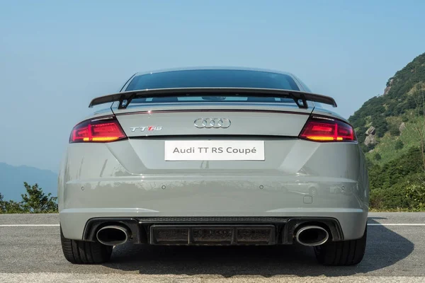 Audi Tt Rs Coupe 2017 δοκιμή δίσκου ημέρα — Φωτογραφία Αρχείου