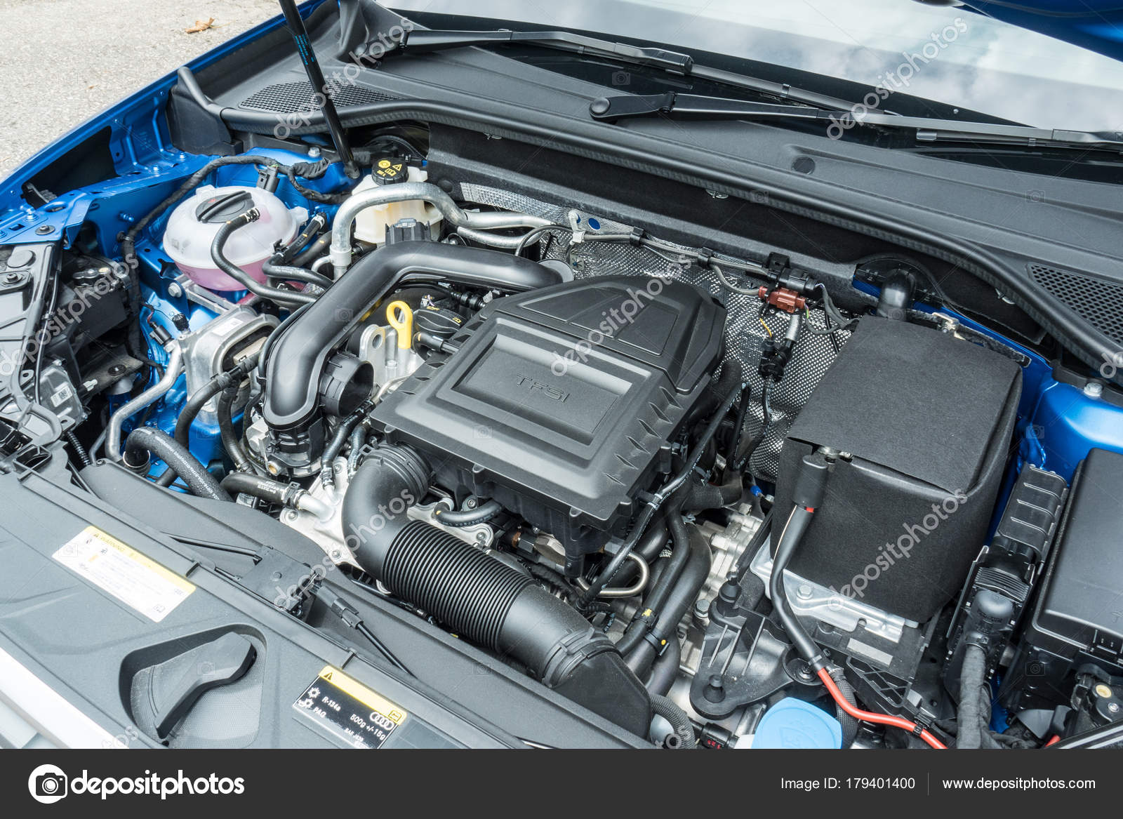 Audi Q2 2017 Engine Stock Editorial Photo © teddyleung 179401400