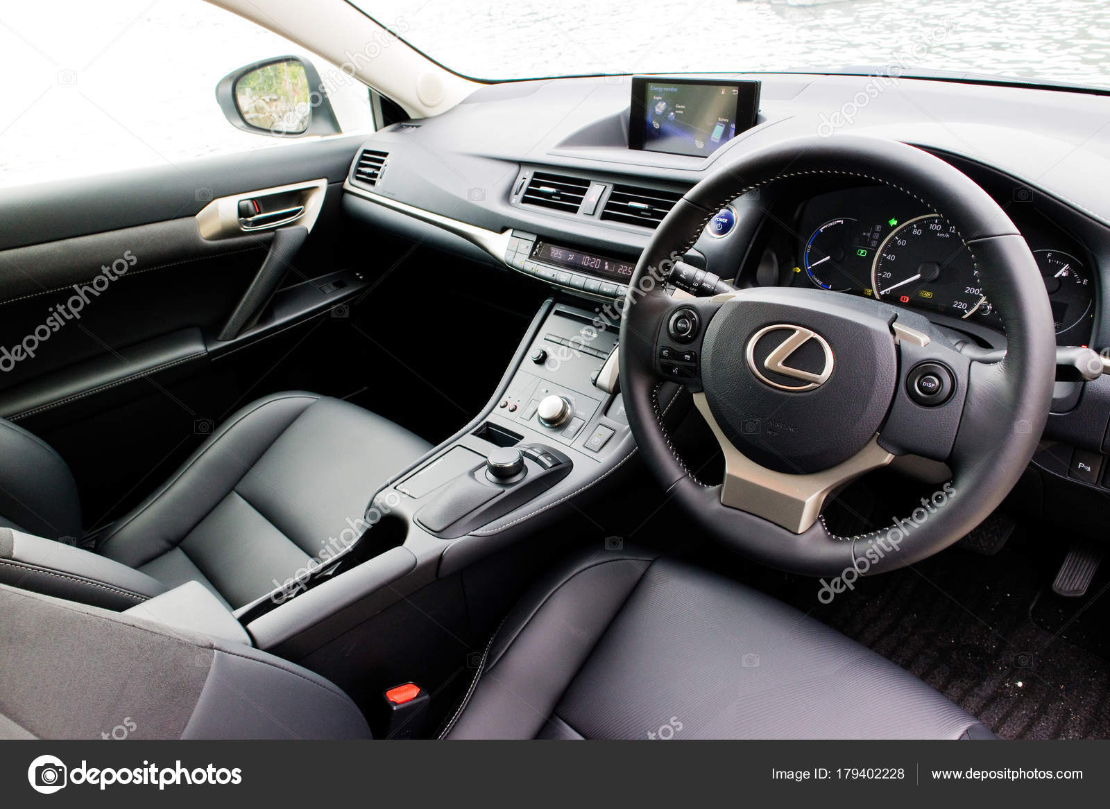 Lexus Ct200h 2017 Interior Stock Editorial Photo