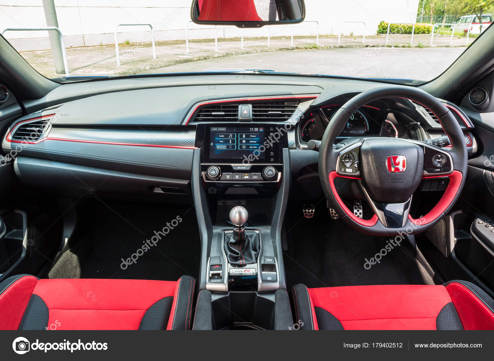 Honda Civic Type R 17 Interior Stock Editorial Photo C Teddyleung