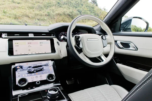 Range Rover Velar 2017 Interior — Stock Photo, Image