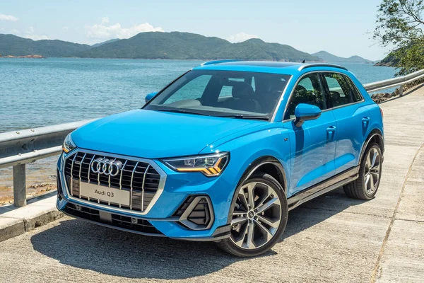 Audi q3 Testfahrt Tag — Stockfoto