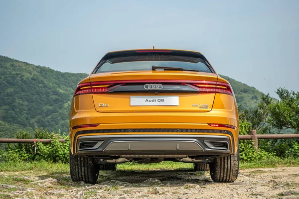 Ημέρα κίνησης δοκιμής Audi Q8 — Φωτογραφία Αρχείου